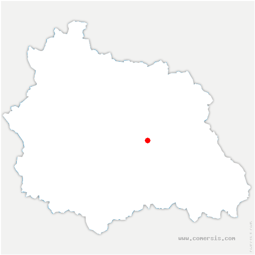 carte de localisation de Saint-Julien-de-Coppel