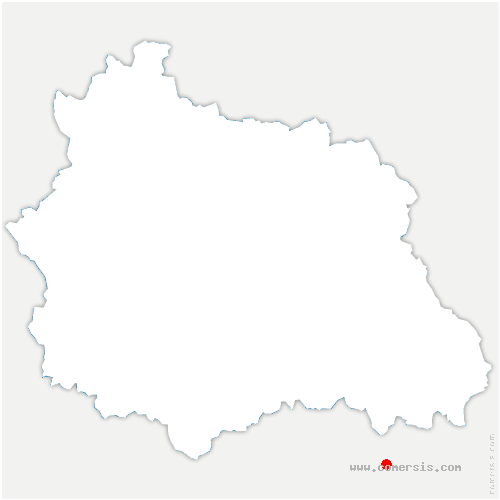 carte de localisation de Saint-Martial-le-Vieux