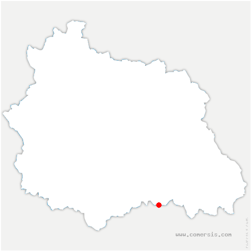 carte de localisation de Saint-Martin-d'Ollières