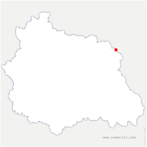 carte de localisation de Sainte-Sigolène