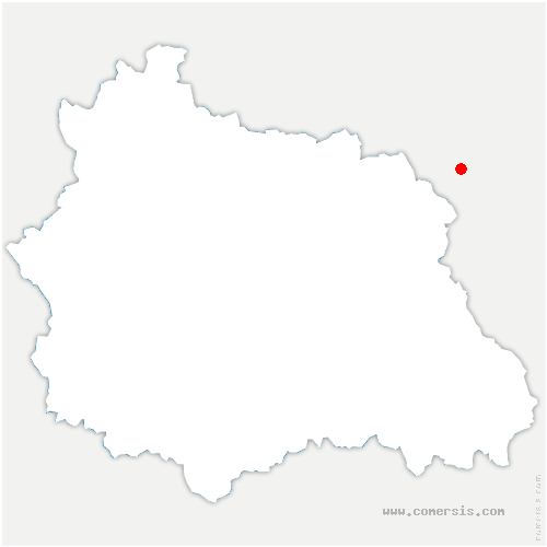 carte de localisation de la Séauve-sur-Semène