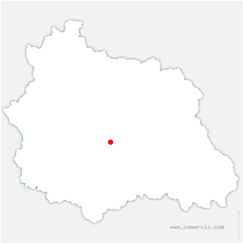 carte de localisation de Tallende