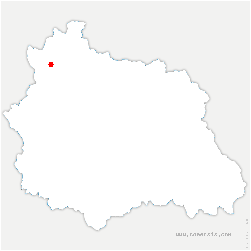 carte de localisation de Vergongheon