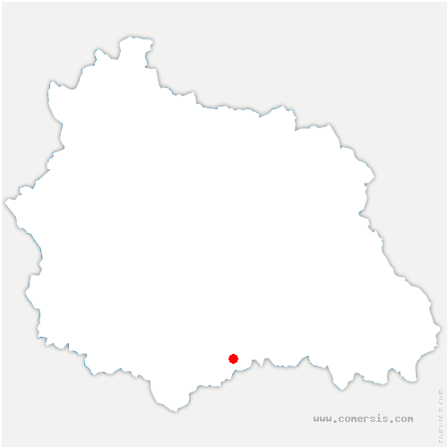 carte de localisation de Vichel