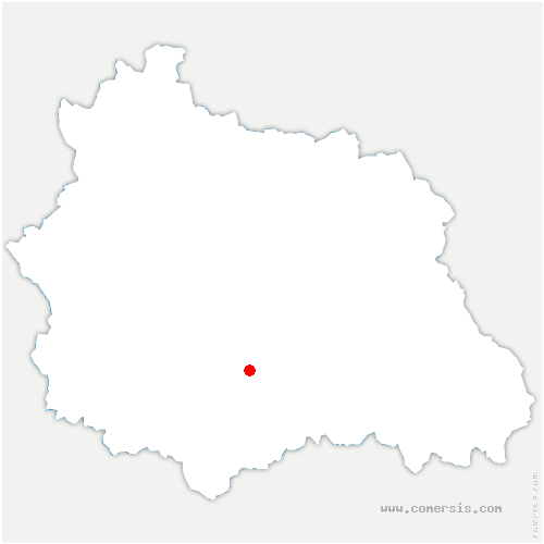carte de localisation de Vicq