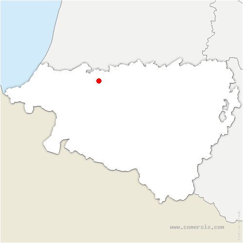 carte de localisation d'Arraute-Charritte