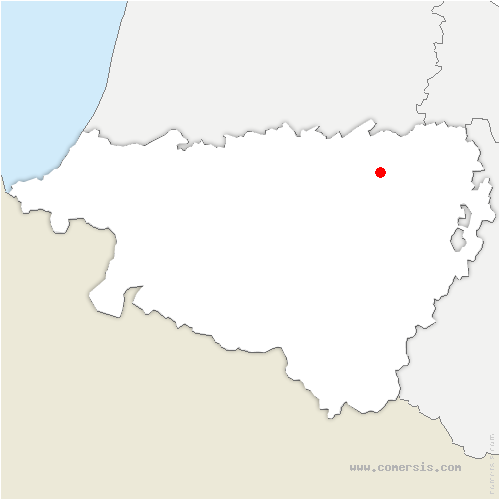 carte de localisation d'Aubin