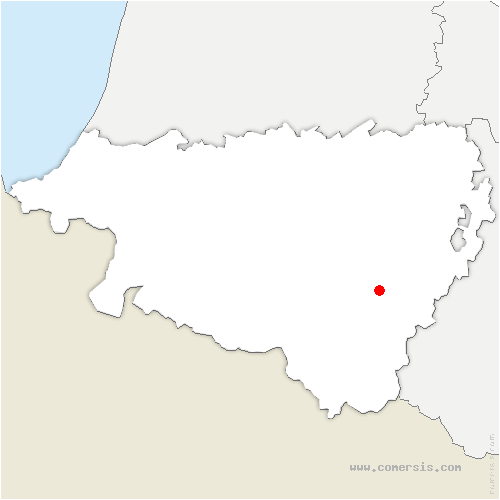 carte de localisation de Bescat