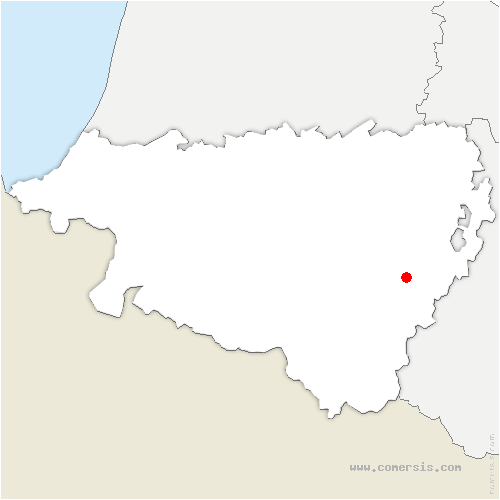carte de localisation de Haut-de-Bosdarros