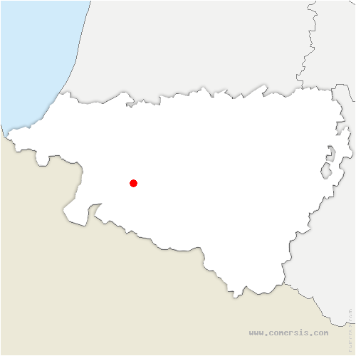 carte de localisation de Ibarrolle