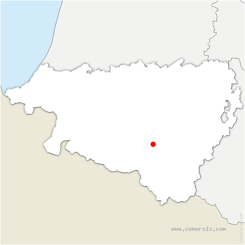 carte de localisation d'Issor