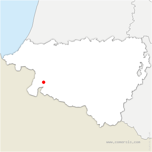 carte de localisation de Lasse