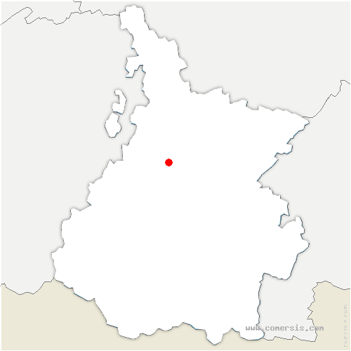 carte de localisation de Allier