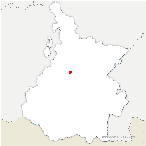 carte de localisation d'Arcizac-Adour