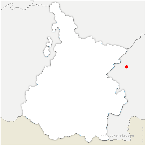 carte de localisation d'Ardizas