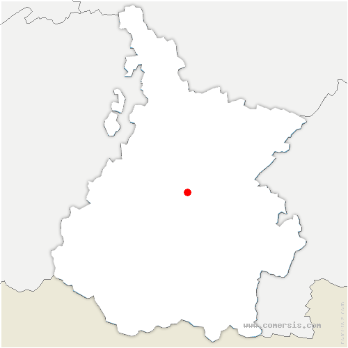 carte de localisation de Argelès-Bagnères