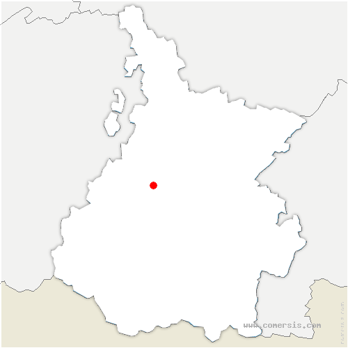 carte de localisation d'Astugue