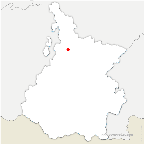 carte de localisation d'Aurensan