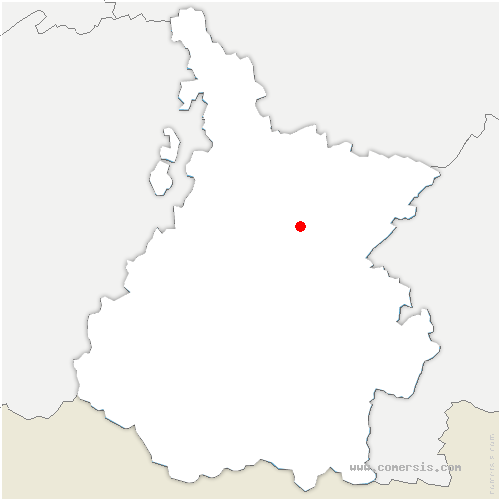 carte de localisation d'Auribail