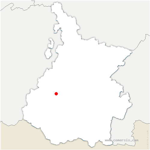 carte de localisation d'Ausseing