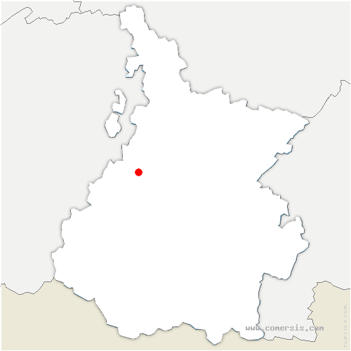 carte de localisation d'Averan