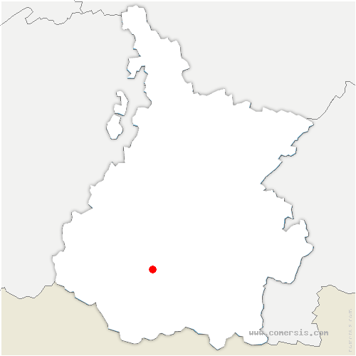 carte de localisation de Barèges