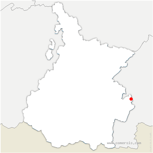 carte de localisation de Bertren