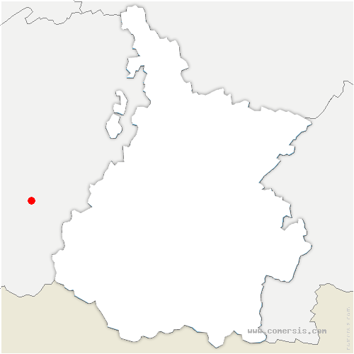 carte de localisation de Boudrac