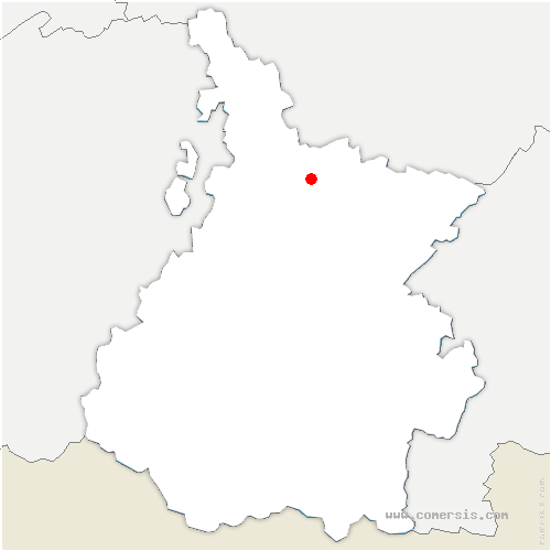 carte de localisation de Bouilh-Péreuilh