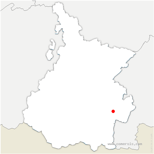 carte de localisation de Cadeillan