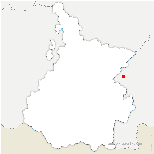 carte de localisation de Caignac