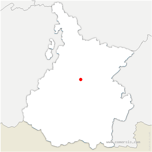 carte de localisation de Carbonne