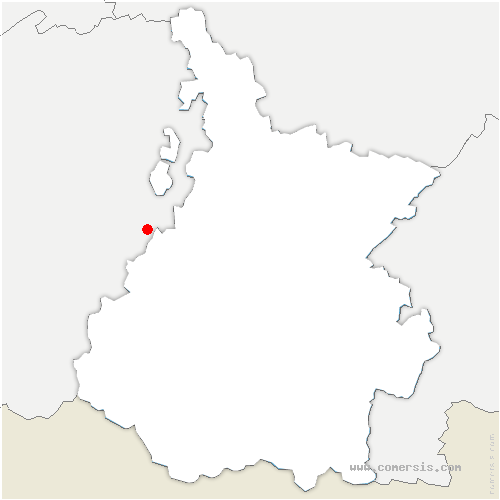 carte de localisation de Castelnavet