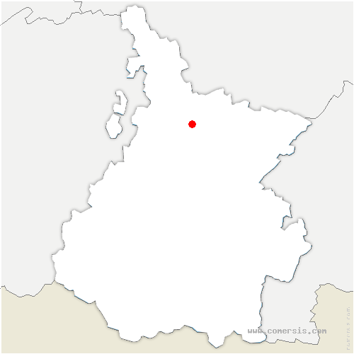 carte de localisation de Castelvieilh