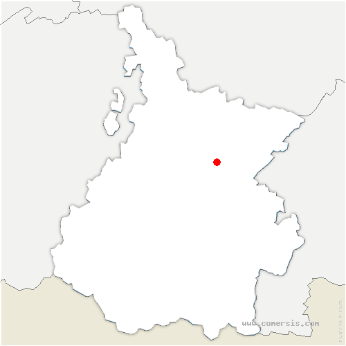 carte de localisation de Castéra-Lanusse