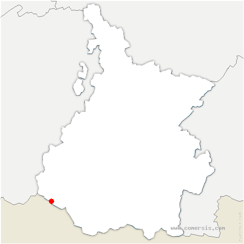 carte de localisation de Cauterets