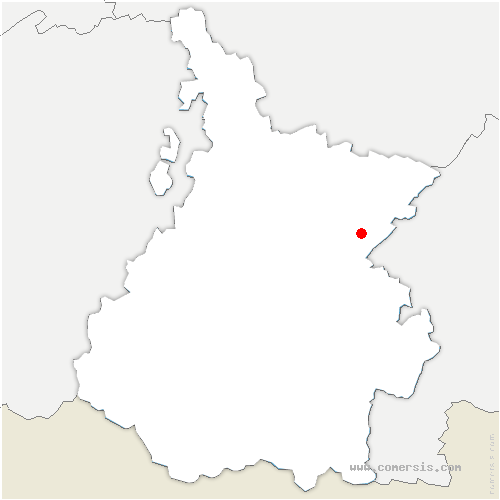 carte de localisation de Clarens