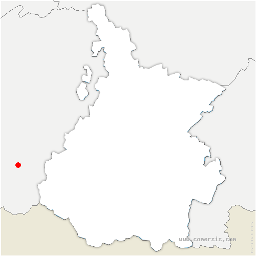 carte de localisation de Cuguron