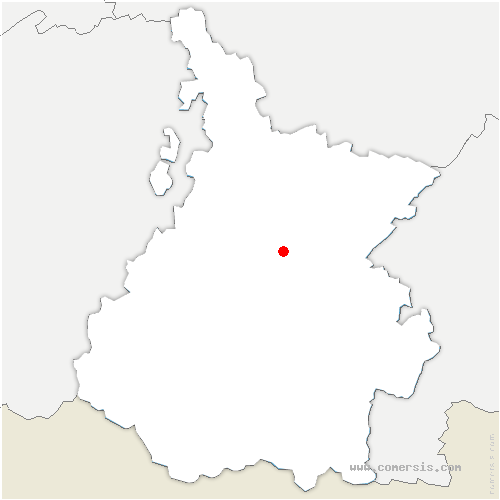 carte de localisation de Duran