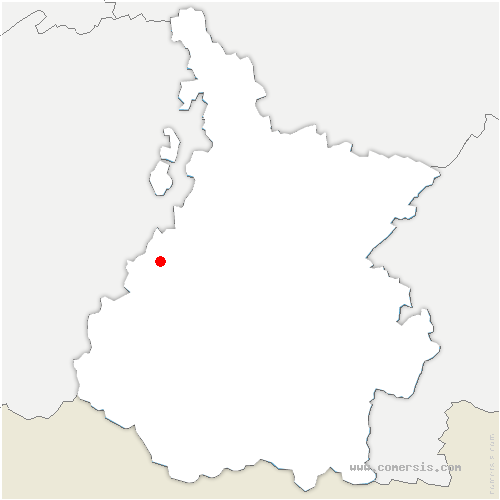 carte de localisation d'Eoux