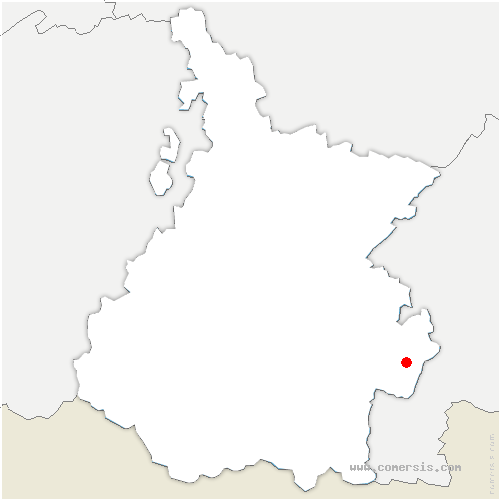 carte de localisation d'Esbareich