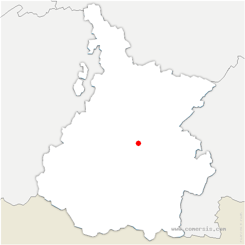 carte de localisation de Fréchendets