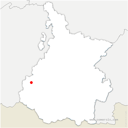 carte de localisation de Gaillagos