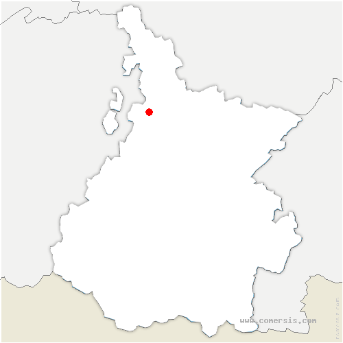 carte de localisation de Gayan