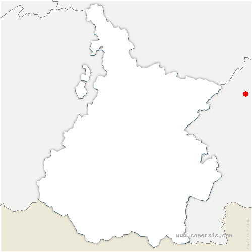 carte de localisation de Labatut