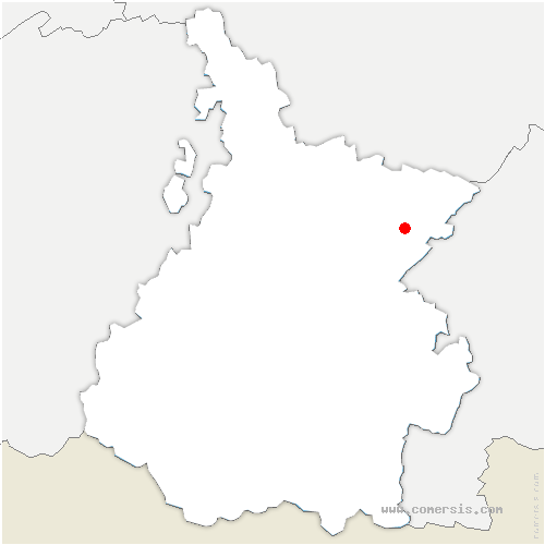 carte de localisation de Laran