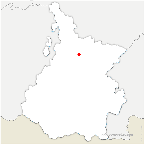 carte de localisation de Lavardens