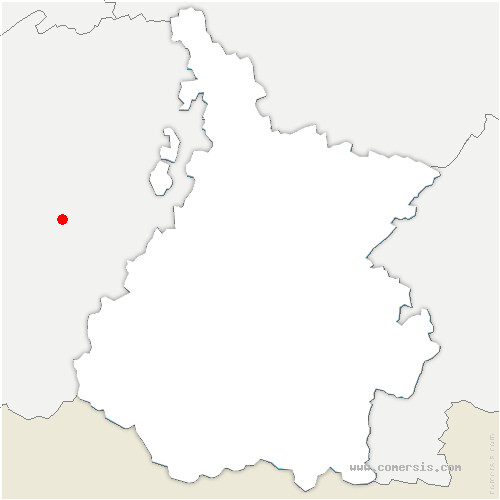carte de localisation de Lelin-Lapujolle
