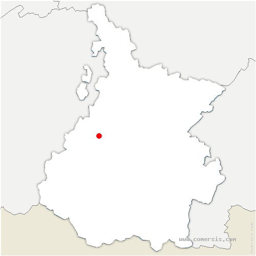 carte de localisation de Lézignan