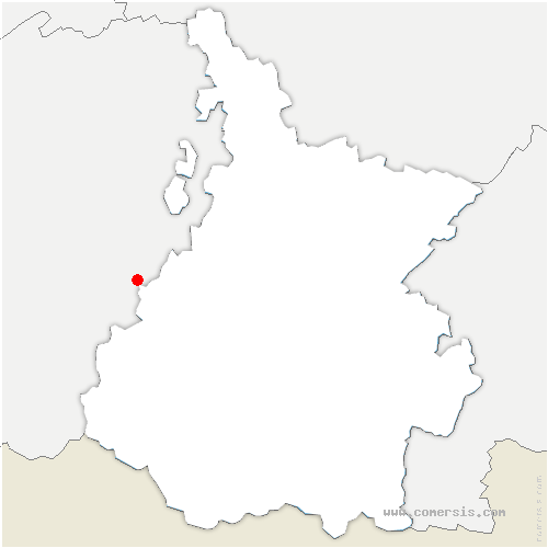 carte de localisation de Lilhac